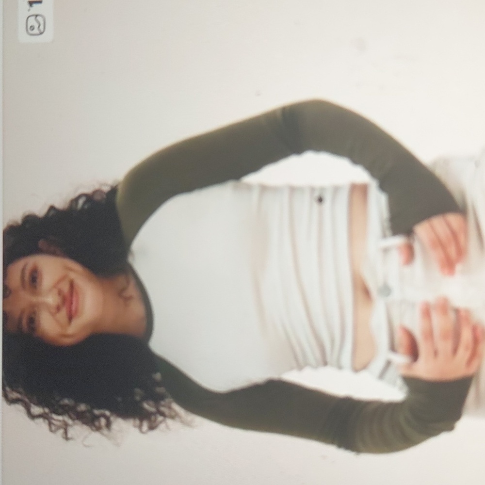 OGL White and Olive Sweatshirt